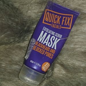 Quick fix facials exfoliating scrub mask blackhead